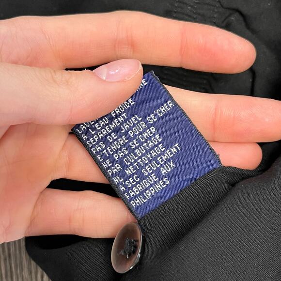 Vintage‎ 90s GAP Floral Womens M Flower V-Neck Button Vest Shirt Cropped Dainty - Picture 5 of 8